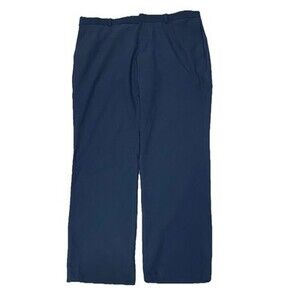 Nike Golf 38x30 Sustainable Eco Recycled Blue Pants Stretch Activewear Mens